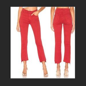 Mother Denim, Insider Crop Step Fray, Sz 28